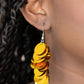 Now You SEQUIN It - Gold - Paparazzi Earring Image