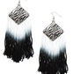 DIP The Scales - Black - Paparazzi Earring Image