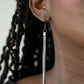 Swing Into Action - Black - Paparazzi Earring Image