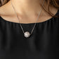 Paparazzi Necklace Oct LOP ~ Come Out of Your BOMBSHELL - White