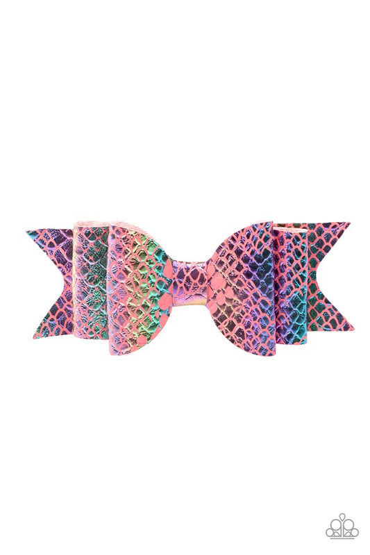 BOW Your Mind - Pink - Paparazzi Hair Accessories Image