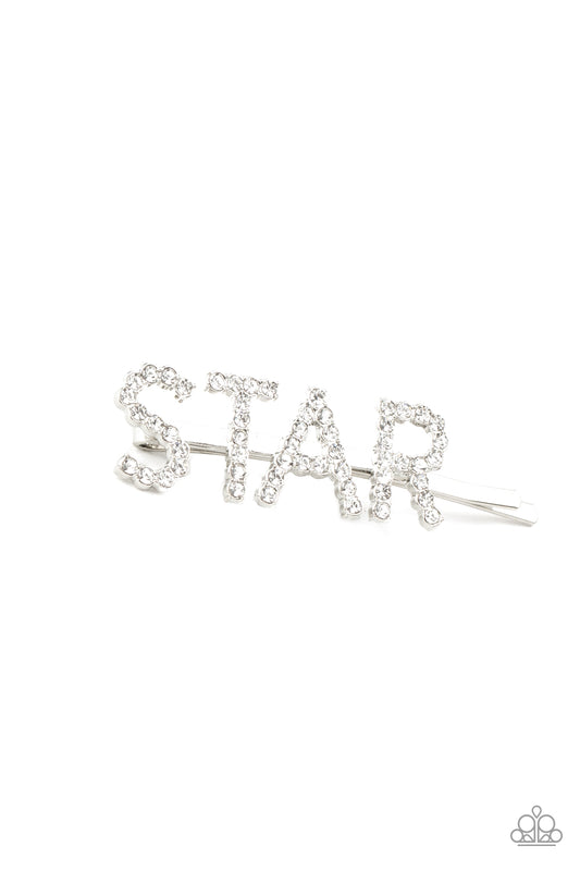 Paparazzi Hair Accessories ~ Star In Your Own Show - White