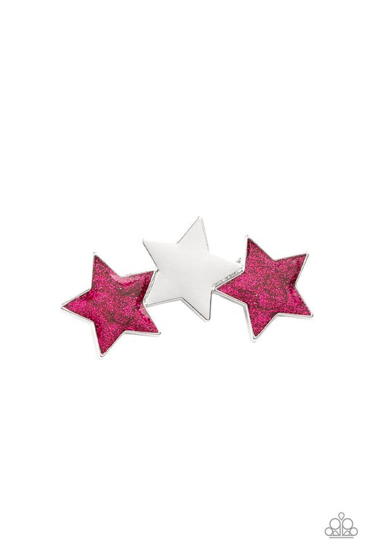 Dont Get Me STAR-ted!- Pink - Paparazzi Hair Accessories Image