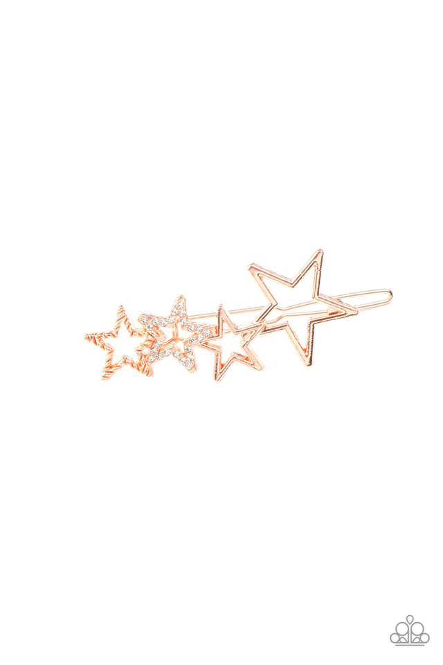 From STAR To Finish - Copper - Paparazzi Hair Accessories Image