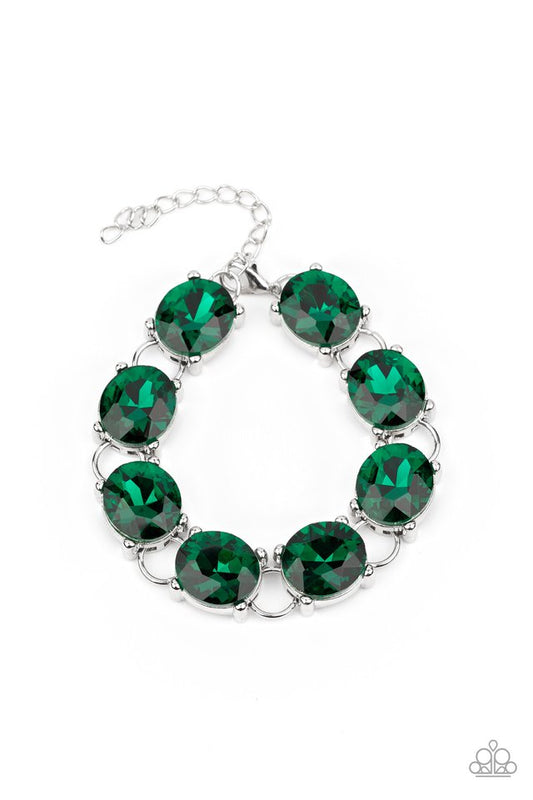 Mind Your Manners - Green - Paparazzi Bracelet Image