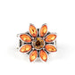 Prismatic Petals - Orange - Paparazzi Ring Image