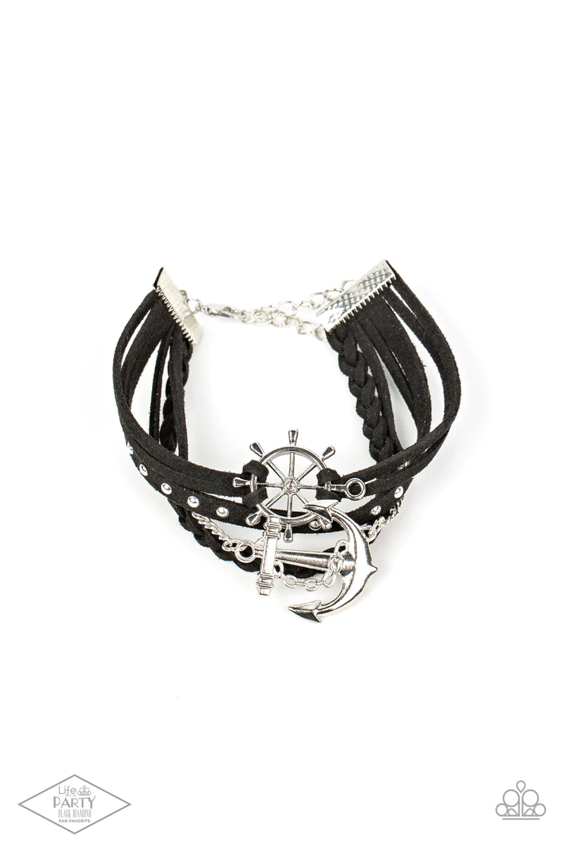 Paparazzi Bracelet ~ Anchors Away - Black – Paparazzi Jewelry