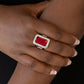 Crown Jewel Jubilee - Red - Paparazzi Ring Image