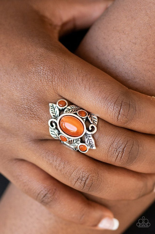 Tropical Dream - Orange - Paparazzi Ring Image