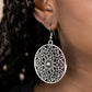 Petal Prana - Silver - Paparazzi Earrings Image