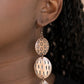 Mixed Movement - Copper - Paparazzi Earring Image