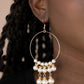 Working The Room - Gold - Paparazzi Earring Image