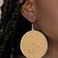 Wonderfully Woven - Brown - Paparazzi Earring Image