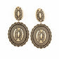 Ageless Artifact - Brass - Paparazzi Earring Image