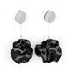 Petal Pathways - Black - Paparazzi Earring Image