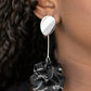 Petal Pathways - Black - Paparazzi Earring Image