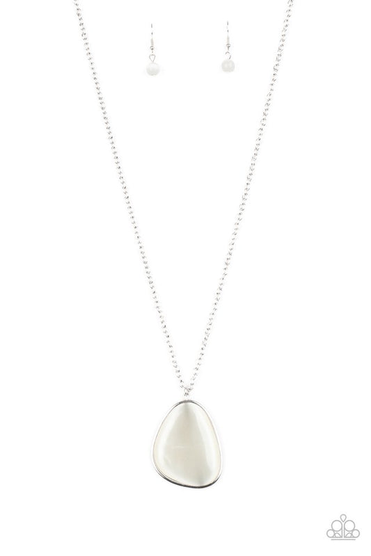 Ethereal Experience - White - Paparazzi Necklace Image