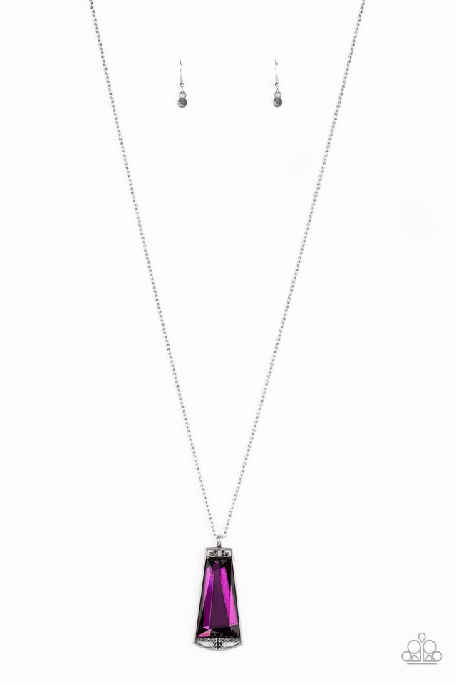 Empire State Elegance - Purple - Paparazzi Necklace Image