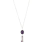 Fringe Flavor - Purple - Paparazzi Necklace Image