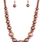 Twinkle Twinkle, Im The Star - Copper - Paparazzi Necklace Image