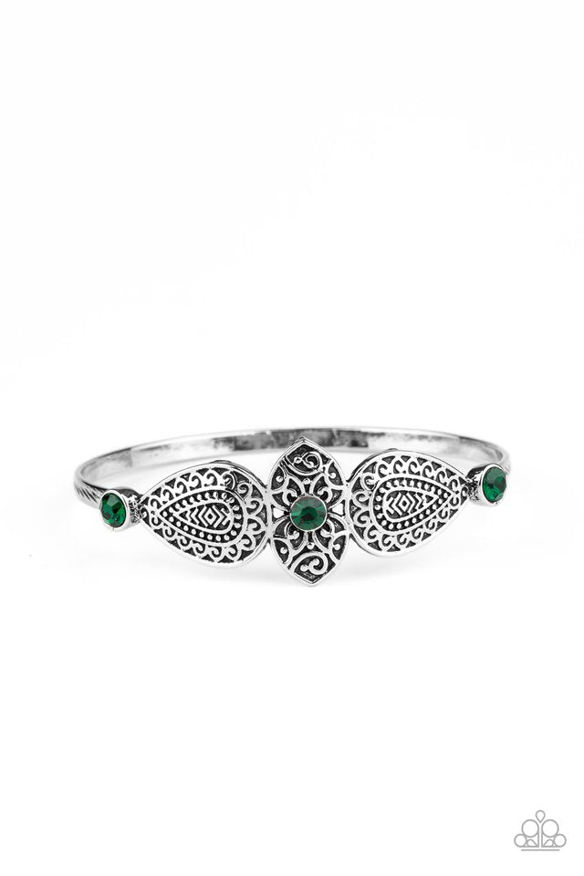 Flourishing Fashion - Green - Paparazzi Bracelet Image