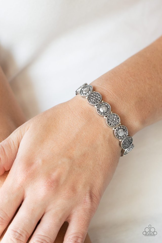 Glamour Garden - Silver - Paparazzi Bracelet Image