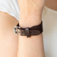 Tougher Than Leather - Brown - Paparazzi Bracelet Image