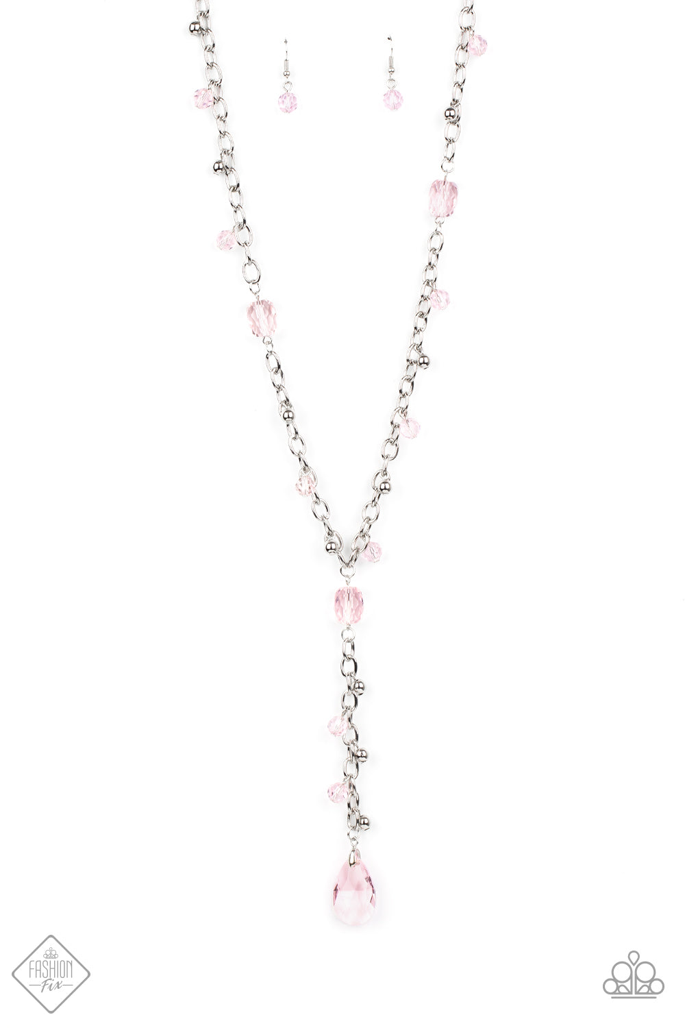 Paparazzi Necklace ~ Afterglow Party -Fashion Fix Oct2020 - Pink