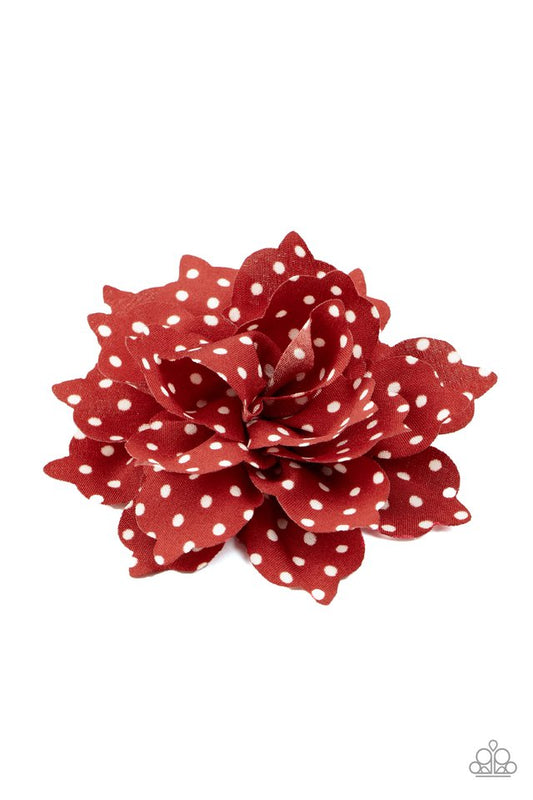 Springtime Social - Red - Paparazzi Hair Accessories Image