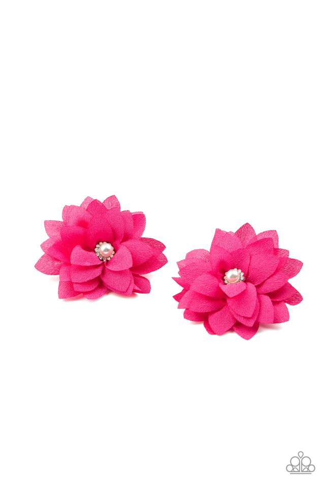 Things That Go BLOOM! - Pink - Paparazzi Hair Accessories Image