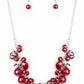 Paparazzi Necklace ~ Battle of the Bombshells - Red