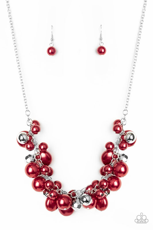 Paparazzi Necklace ~ Battle of the Bombshells - Red