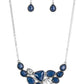 Breathtaking Brilliance - Blue - Paparazzi Necklace Image