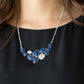 Breathtaking Brilliance - Blue - Paparazzi Necklace Image