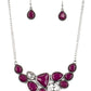 Breathtaking Brilliance - Purple - Paparazzi Necklace Image