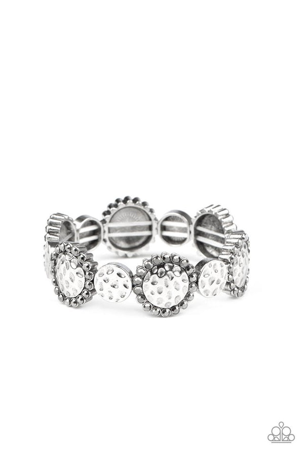 Paparazzi Bracelet ~ Mixed Up Metro - Silver – Paparazzi Jewelry ...