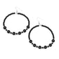 Boss Posh - Black - Paparazzi Earring Image