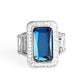 Paparazzi Ring ~ Crown Jewel Jubilee - Blue