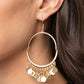 Speed of SPOTLIGHT - Gold - Paparazzi Earring Image