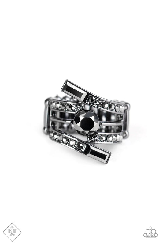Paparazzi Ring ~ Well Played - Black