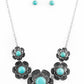 Paparazzi Necklace - Bountiful Badlands - Blue