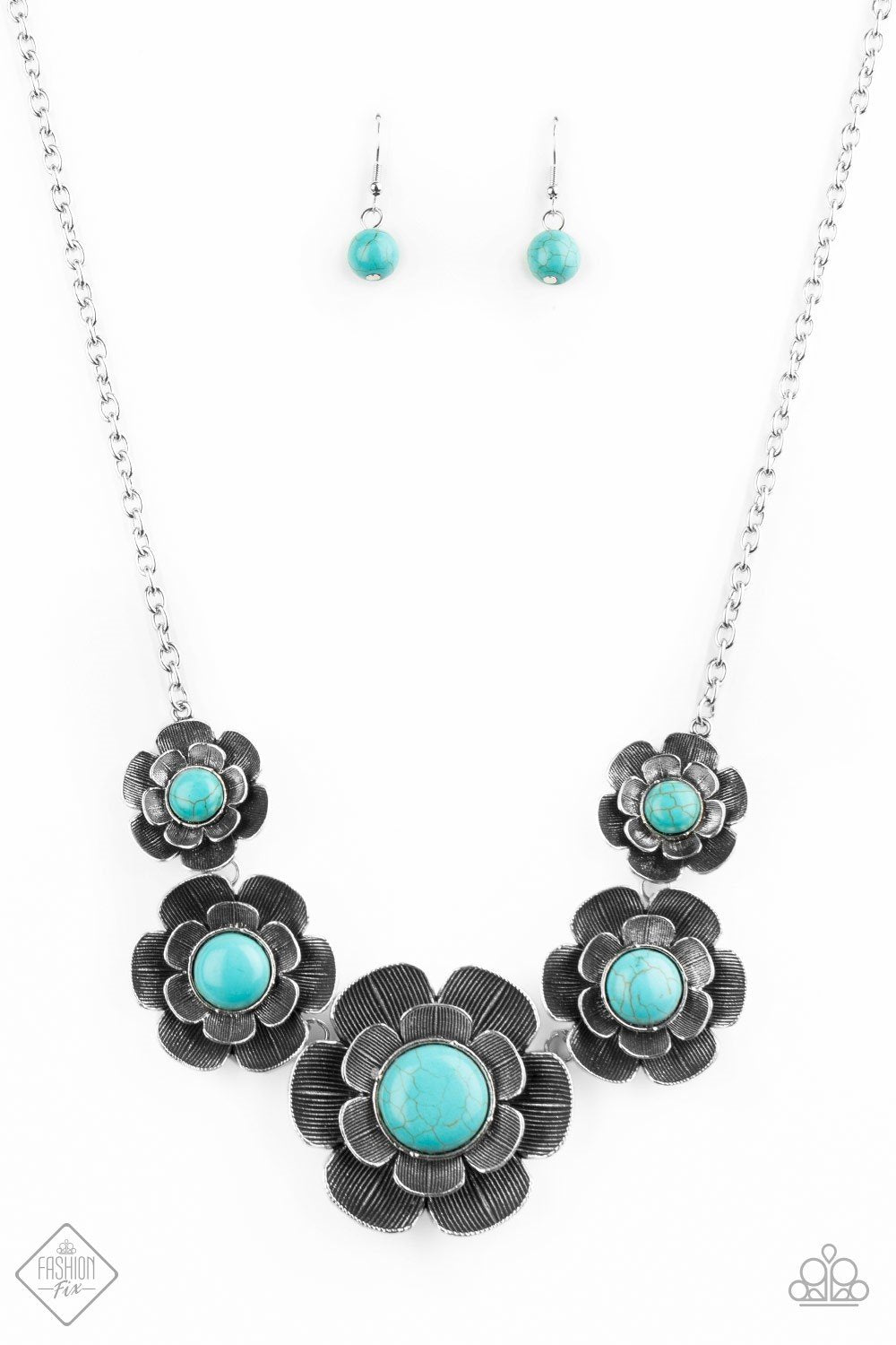 Paparazzi Necklace - Bountiful Badlands - Blue