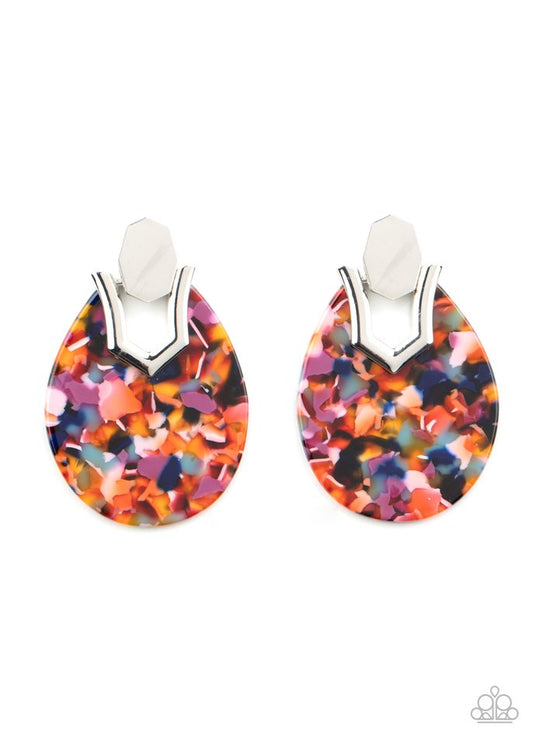 HAUTE Flash - Multi - Paparazzi Earring Image