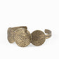 Urban Aftershock - Brass - Paparazzi Bracelet Image