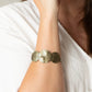 Urban Aftershock - Brass - Paparazzi Bracelet Image