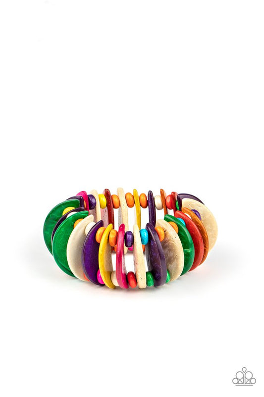 Tropical Tiki Bar - Multi - Paparazzi Bracelet Image