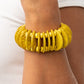 Tropical Tiki Bar - Yellow - Paparazzi Bracelet Image