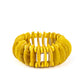 Tropical Tiki Bar - Yellow - Paparazzi Bracelet Image