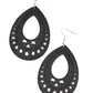 Belize Beauty - Black - Paparazzi Earring Image