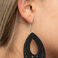 Belize Beauty - Black - Paparazzi Earring Image